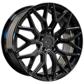 Envy Wheels - FF2GB - Black - GLOSS BLACK - 20" x 9", 34 Offset, 5x127 (Bolt Pattern), 71.5mm HUB
