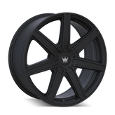 Mazzi - LAGUNA - Black - MATTE BLACK - 22" x 8.5", 38 Offset, 5x110, 115 (Bolt Pattern), 72.6mm HUB