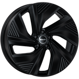 Mak Wheels - ELECTRA - Black - GLOSS BLACK - 20" x 8.5", 50_5 Offset, 5x112 (Bolt Pattern), 66.6mm HUB