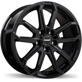 Fast Wheels - Impression - Black - Gloss Black - 19" x 8.5", 45 Offset, 5x114.3 (Bolt Pattern), 72.6mm HUB