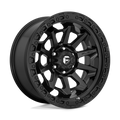 Fuel - D694 COVERT - Black - MATTE BLACK - 17" x 9", 1 Offset, 5x150 (Bolt Pattern), 110.1mm HUB