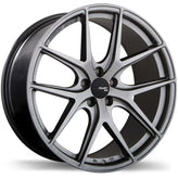 Fast Wheels - FC04 - Grey - Titanium - 19" x 8.5", 35 Offset, 5x115 (Bolt Pattern), 72.6mm HUB