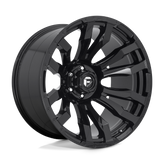 Fuel - D675 BLITZ - Black - GLOSS BLACK - 22" x 12", -44 Offset, 6x135 (Bolt Pattern), 87.1mm HUB