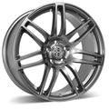 RSSW - Bold - Gunmetal - Gun metal - 16" x 7", 40 Offset, 5x112 (Bolt Pattern), 66.6mm HUB