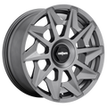 Rotiform - R128 CVT - Gunmetal - MATTE ANTHRACITE - 19" x 8.5", 45 Offset, 5x100, 112 (Bolt Pattern), 66.56mm HUB