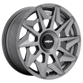 Rotiform - R128 CVT - Gunmetal - MATTE ANTHRACITE - 19" x 8.5", 45 Offset, 5x100, 112 (Bolt Pattern), 66.56mm HUB