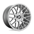 Rotiform - R140 RSE - Silver - GLOSS SILVER - 17" x 8", 40 Offset, 4x100, 114.3 (Bolt Pattern), 70.1mm HUB