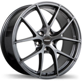 Fast Wheels - Innovation - Grey - Titanium - 16" x 6.5", 45 Offset, 5x114.3 (Bolt Pattern), 67.1mm HUB