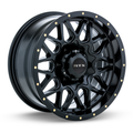 RTX Wheels - Canyon - Black - Satin Black - 18" x 9", 10 Offset, 6x135 (Bolt Pattern), 87.1mm HUB