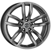 Mak Wheels - FAHR - Silver - M-TITAN - 17" x 7.5", 52 Offset, 5x112 (Bolt Pattern), 66.6mm HUB