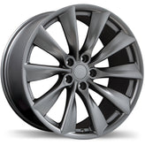 Replika - R241 - Gunmetal - Space Grey - 19" x 9.5", 45 Offset, 5x114.3 (Bolt Pattern), 70.6mm HUB