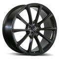 Braelin - BR09 - Gunmetal - Gloss Gunmetal - 19" x 8.5", 45 Offset, 5x120 (Bolt Pattern), 72.6mm HUB