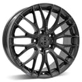 RSSW - Touring - Gunmetal - Graphite - 18" x 8.5", 40 Offset, 5x100 (Bolt Pattern), 56.1mm HUB