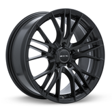 RTX Wheels - Vertex - Black - Satin Black - 17" x 7.5", 38 Offset, 5x105 (Bolt Pattern), 56.6mm HUB