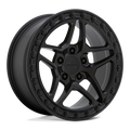 Victor Equipment Wheels - BERG - Black - MATTE BLACK - 17" x 8", 10 Offset, 5x130 (Bolt Pattern), 71.5mm HUB