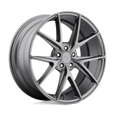 Niche - M116 MISANO - Gunmetal - MATTE GUN METAL - 19" x 8.5", 42 Offset, 5x112 (Bolt Pattern), 66.6mm HUB