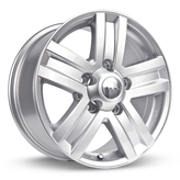 RTX Wheels - Kamo - Silver - Silver - 18" x 8", 60 Offset, 5x150 (Bolt Pattern), 110.1mm HUB