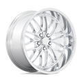 US Mag - U140 SANTA CRUZ - Chrome - CHROME - 20" x 8.5", 6 Offset, 5x127 (Bolt Pattern), 78.1mm HUB