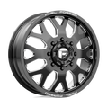 Fuel Mono - DE19 FF19D - Black - GLOSS BLACK MILLED - 20" x 10", -24 Offset, 10x170 (Bolt Pattern), 125.1mm HUB