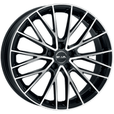 Mak Wheels - SPECIALE - Black - BLACK MIRROR - 20" x 8.5", 40 Offset, 5x114.3 (Bolt Pattern), 76mm HUB
