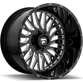 Fittipaldi Offroad - FTF07 - Black - Black Milled - 22" x 12", -51 Offset, 6x135 (Bolt Pattern), 87.1mm HUB