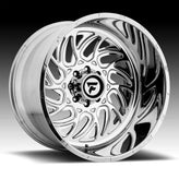 Fittipaldi Offroad - FTF09 - Polished - Polished - 24" x 14", -76 Offset, 8x165.1 (Bolt Pattern), 125.2mm HUB