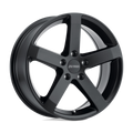 Petrol Wheels - P3B - Black - MATTE BLACK - 17" x 7", 38 Offset, 5x115 (Bolt Pattern), 76.1mm HUB