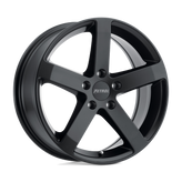 Petrol Wheels - P3B - Black - MATTE BLACK - 17" x 7", 38 Offset, 5x115 (Bolt Pattern), 76.1mm HUB