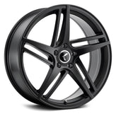 Kraze Wheels - KR195 - Black - SATIN BLACK - 18" x 8", 40 Offset, 5x120 (Bolt Pattern), 74.1mm HUB