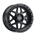 Black Rhino - KELSO - Black - MATTE BLACK - 17" x 9", -12 Offset, 6x139.7 (Bolt Pattern), 112.1mm HUB