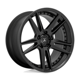 Asanti Black - ABL-33 REIGN - Black - SATIN BLACK - 20" x 10.5", 38 Offset, 5x120 (Bolt Pattern), 74.1mm HUB