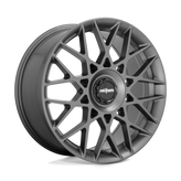 Rotiform - R166 BLQ-C - Gunmetal - ANTHRACITE - 19" x 8.5", 35 Offset, 5x112 (Bolt Pattern), 66.6mm HUB