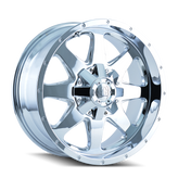 Mayhem - TANK - Chrome - CHROME - 18" x 9", 18 Offset, 8x165.1, 170 (Bolt Pattern), 130.8mm HUB