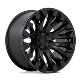 Fuel - D831 QUAKE - Black - BLACKOUT - 20" x 10", -18 Offset, 6x135 (Bolt Pattern), 87.1mm HUB