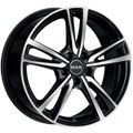 Mak Wheels - ICONA - Black - BLACK MIRROR - 16" x 6.5", 40 Offset, 4x108 (Bolt Pattern), 63.4mm HUB