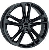 Mak Wheels - NURBURG - Black - GLOSS BLACK - 19" x 8", 46 Offset, 5x115 (Bolt Pattern), 70.2mm HUB