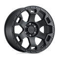 Black Rhino - GAUNTLET - Black - Semi Gloss Black with Gunmetal Bolts - 20" x 9", -18 Offset, 5x127 (Bolt Pattern), 71.5mm HUB