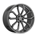 American Racing - AR932 SPLITTER - Gunmetal - GRAPHITE - 20" x 9", 20 Offset, 5x120 (Bolt Pattern), 74.1mm HUB