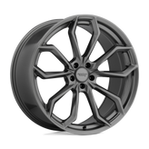 American Racing - AR932 SPLITTER - Gunmetal - GRAPHITE - 20" x 9", 20 Offset, 5x120 (Bolt Pattern), 74.1mm HUB