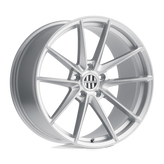 Victor Equipment Wheels - ZUFFEN - Silver - SILVER WITH BRUSHED FACE - 21" x 10.5", 56 Offset, 5x130 (Bolt Pattern), 71.5mm HUB