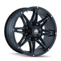 Mayhem - RAMPAGE - Black - MATTE BLACK - 20" x 10", -20 Offset, 6x135, 139.7 (Bolt Pattern), 106mm HUB