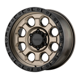 American Racing - AR201 - Bronze - MATTE BRONZE BLACK LIP - 17" x 9", -12 Offset, 6x139.7 (Bolt Pattern), 106.1mm HUB