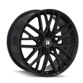 Touren - TR91 - Black - GLOSS BLACK - 20" x 10.5", 35 Offset, 5x120 (Bolt Pattern), 72.6mm HUB