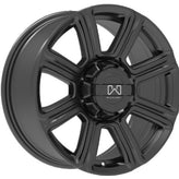 Wildland - Hurricane - Black - Gloss Black - 18" x 8", 18 Offset, 5x127, 139.7 (Bolt Pattern), 77.8mm HUB