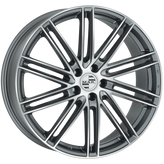 Mak Wheels - LEIPZIG - Gunmetal - GUN MET-MIRROR FACE - 22" x 9.5", 55 Offset, 5x130 (Bolt Pattern), 71.6mm HUB