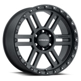 Vision Wheel Off-Road - 354 MANX2 - Black - Satin Black - 18" x 9", -12 Offset, 5x127 (Bolt Pattern), 78.1mm HUB