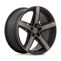 Niche - M271 TERAMO - Black - MATTE BLACK WITH DOUBLE DARK TINT FACE - 20" x 11", 44 Offset, 5x112 (Bolt Pattern), 66.6mm HUB