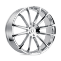 Status Wheels - GOLIATH - Chrome - Chrome - 24" x 9.5", 30 Offset, 6x135 (Bolt Pattern), 87.1mm HUB