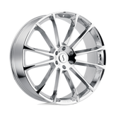 Status Wheels - GOLIATH - Chrome - Chrome - 24" x 9.5", 30 Offset, 6x135 (Bolt Pattern), 87.1mm HUB