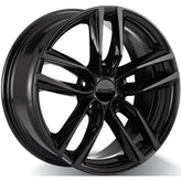 RWC - FO367 - Black - BLACK - 17" x 7.5", 38 Offset, 5x114.3 (Bolt Pattern), 70.6mm HUB